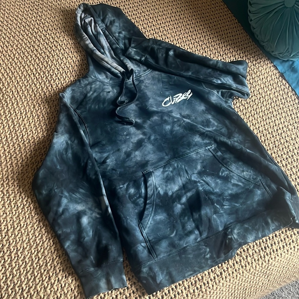CloZee Tie-dye (Glow in the Dark) sweatshirt hoodie in Medium